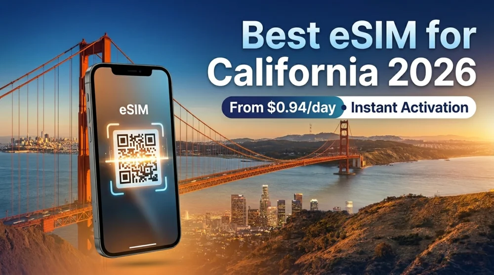 affordable eSIM for California travel in 2026