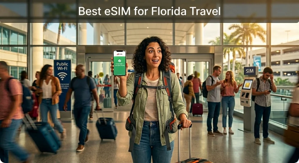 Best eSIM for Florida travel with affordable data plans