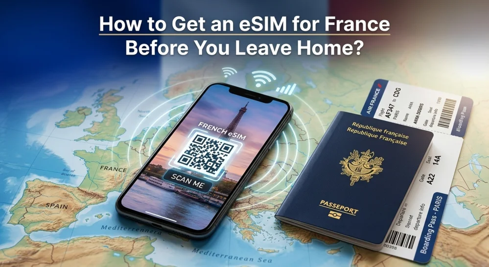 How to Get an eSIM for France Before You Leave Home