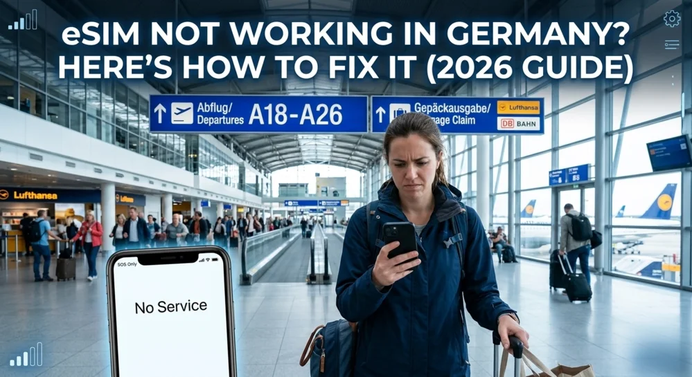 eSIM Not Working in Germany? How to Fix It (2026 Guide)