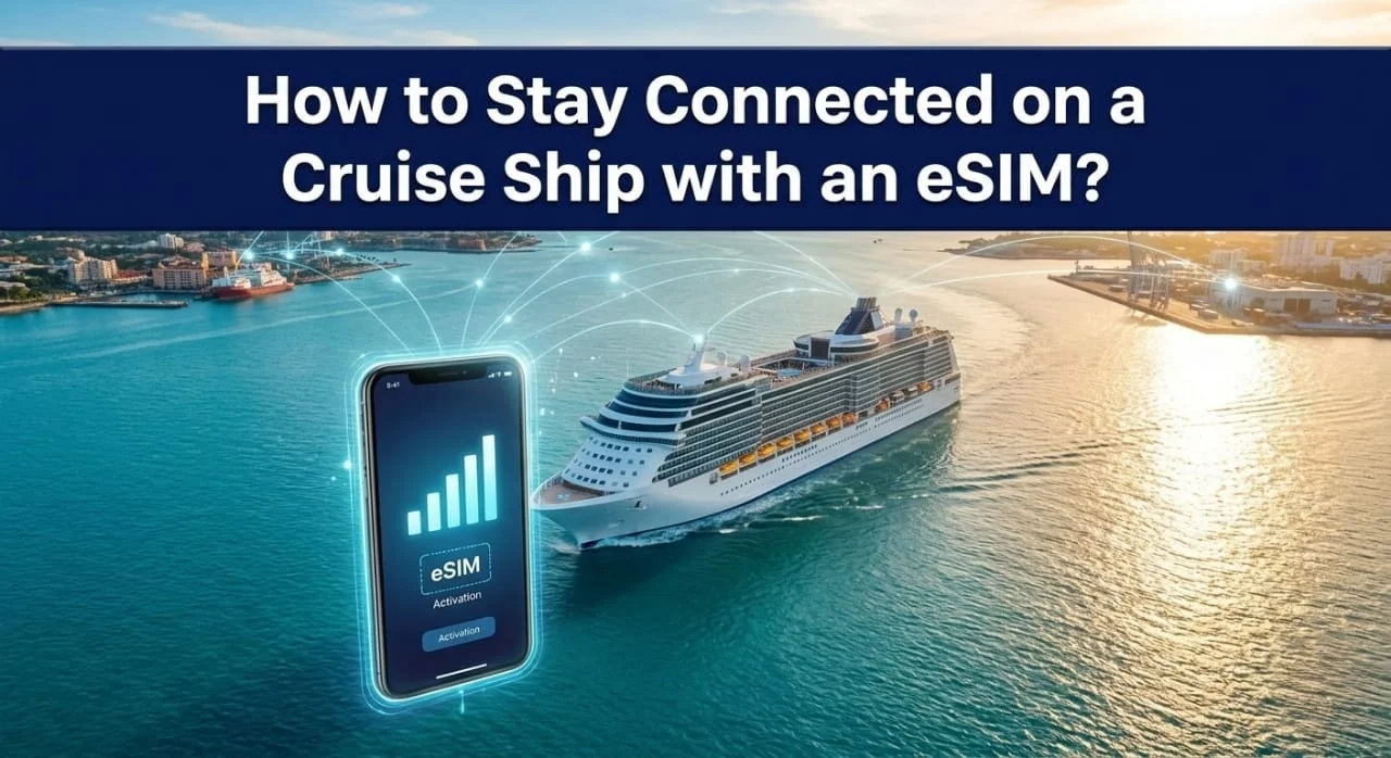 How to Stay Connected on a Cruise Ship with an eSIM?