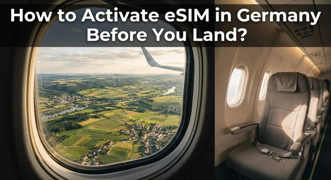 How to Activate eSIM in Germany Before You Land?
